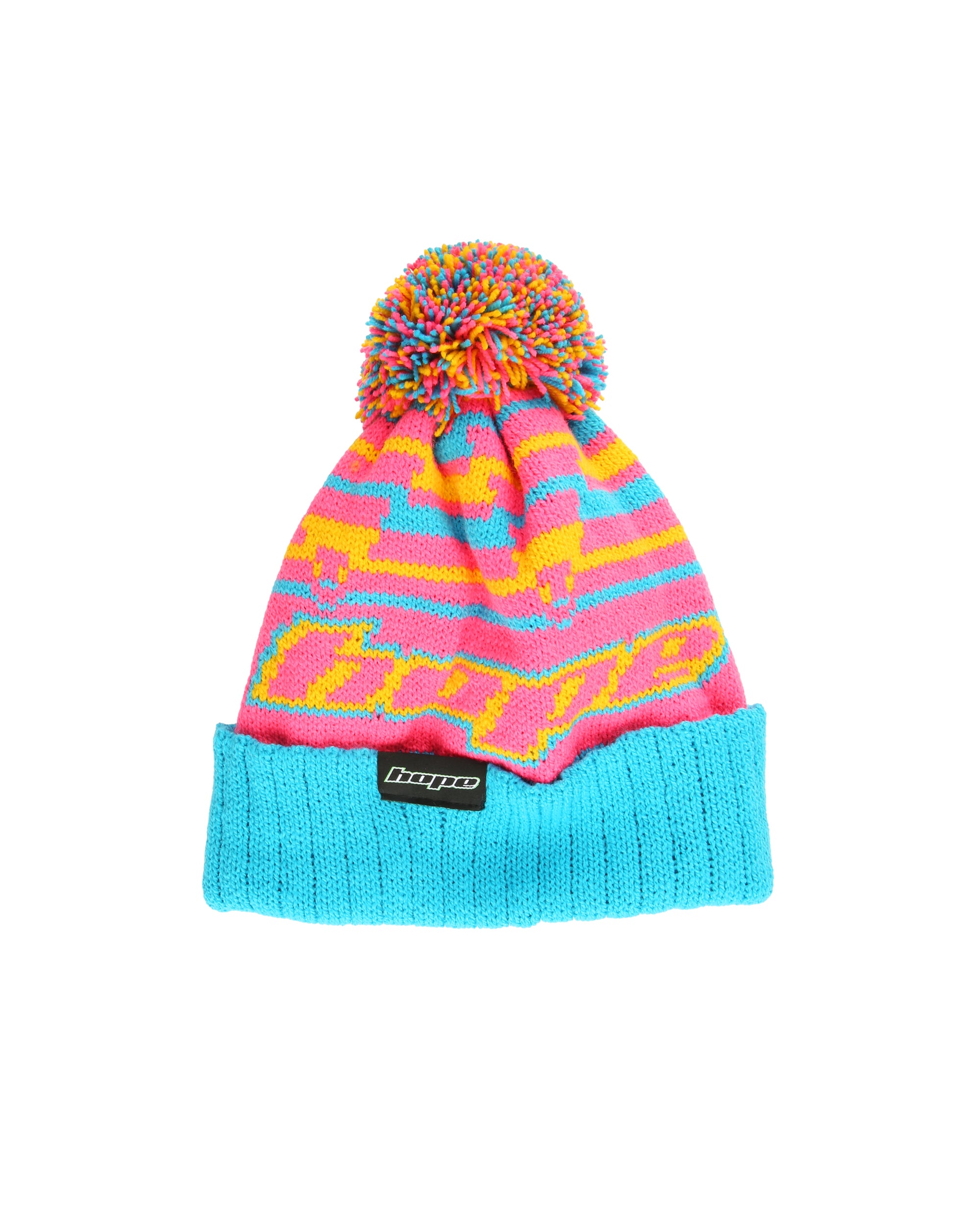 Hope Bright Pink Bobble Hat
