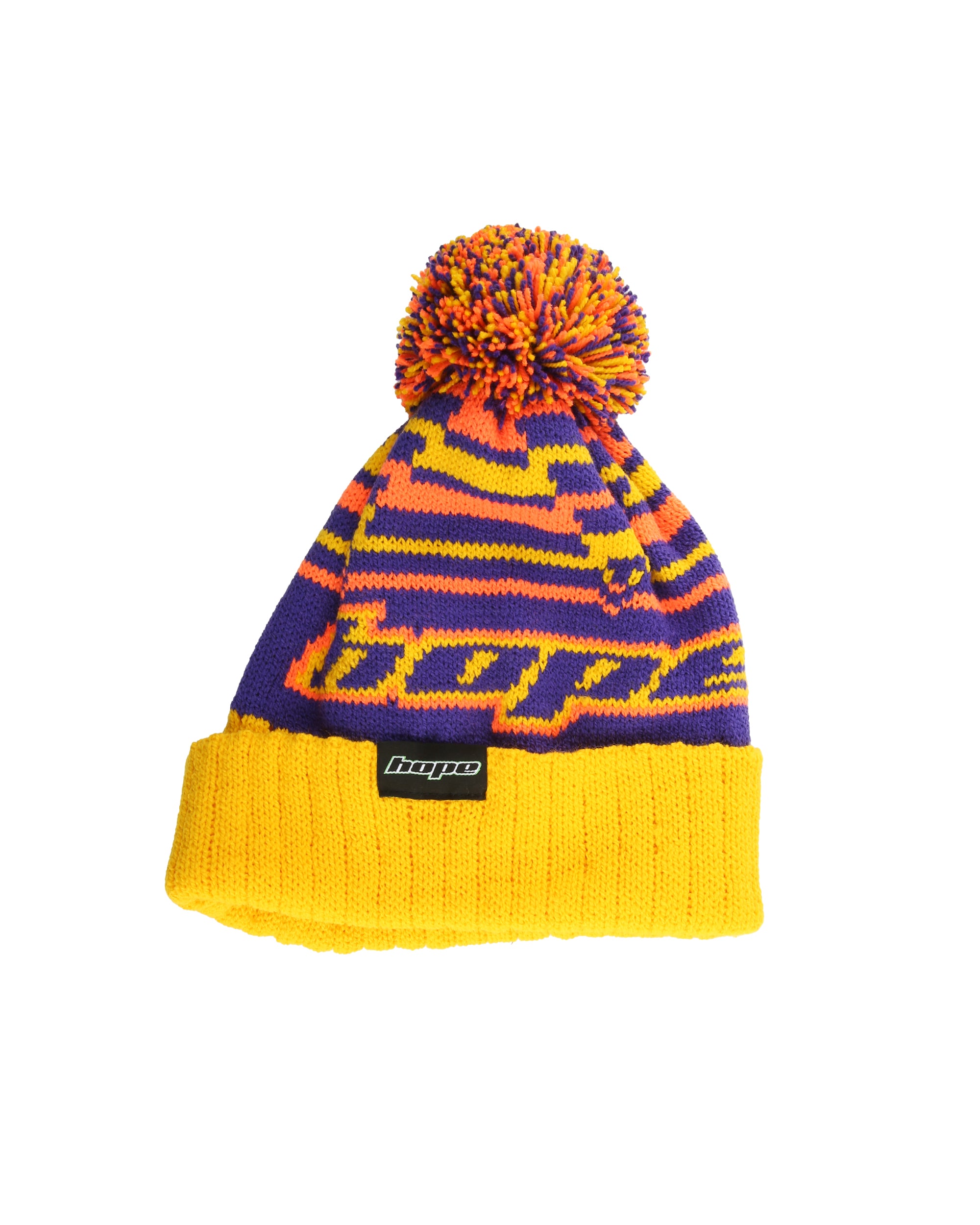 Hope Bright Yellow Bobble Hat Main image