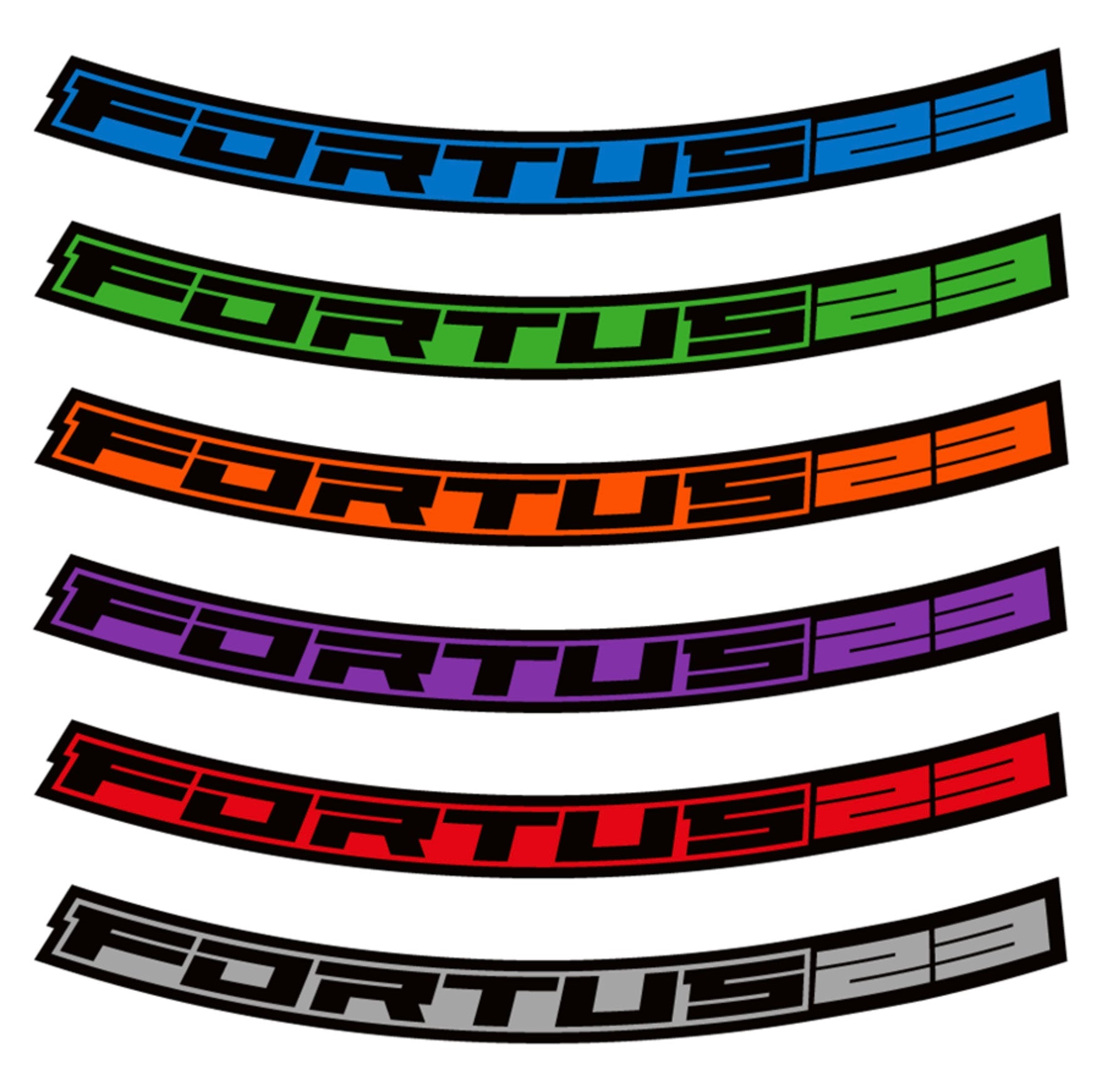 Fortus Rim Decal Kit Secondary image